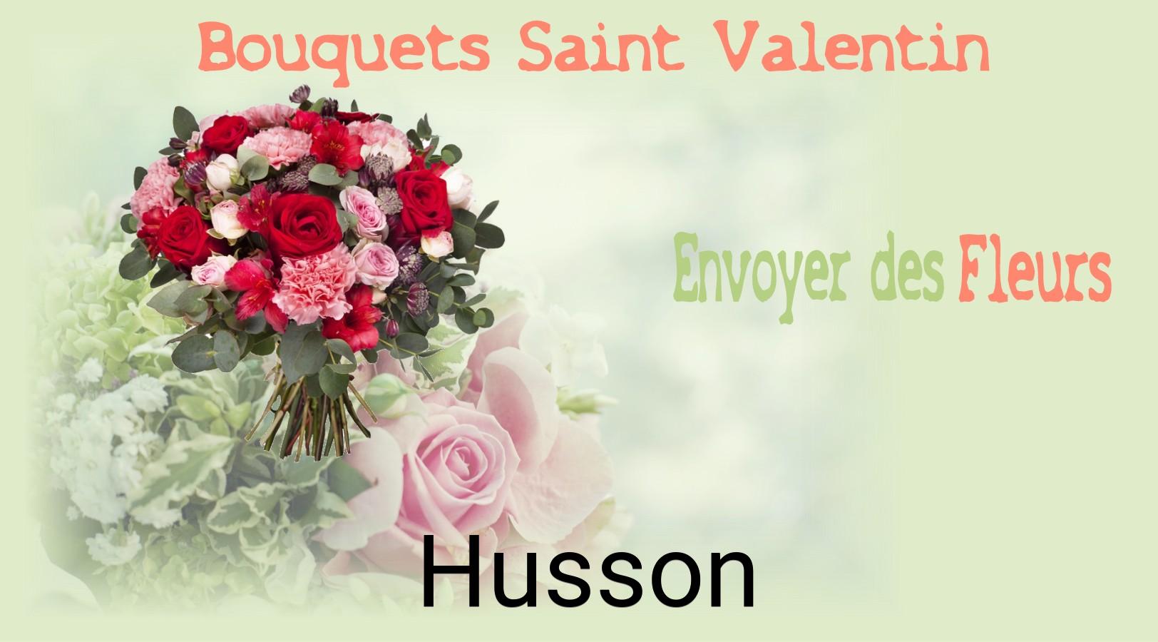 Roses de Saint-Valentin livrées à Husson