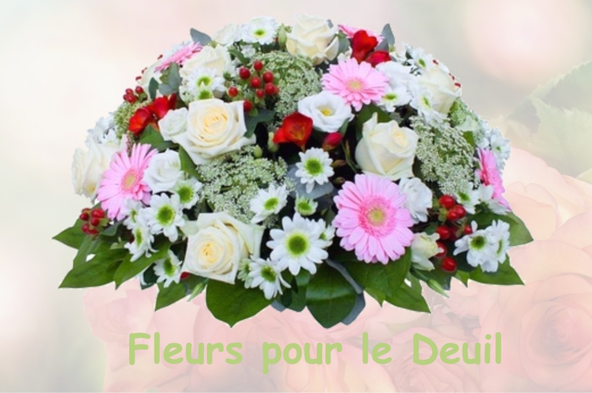 fleurs deuil HUSSON